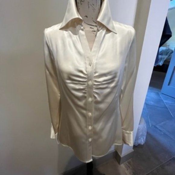 Classiques Entier Atelier Silk Blouse-SMALL - Picture 2 of 9